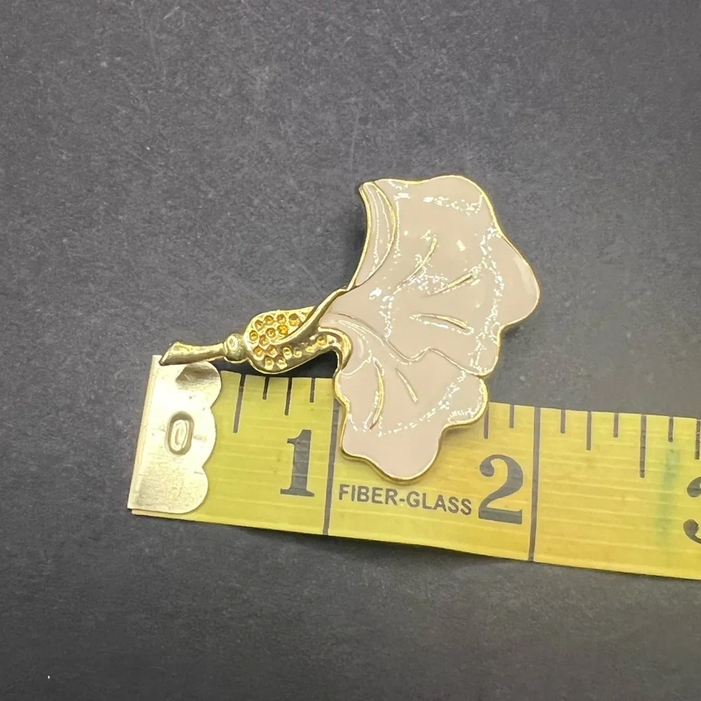 Vintage Flower Abstract Floral Brooch Pin NWOT